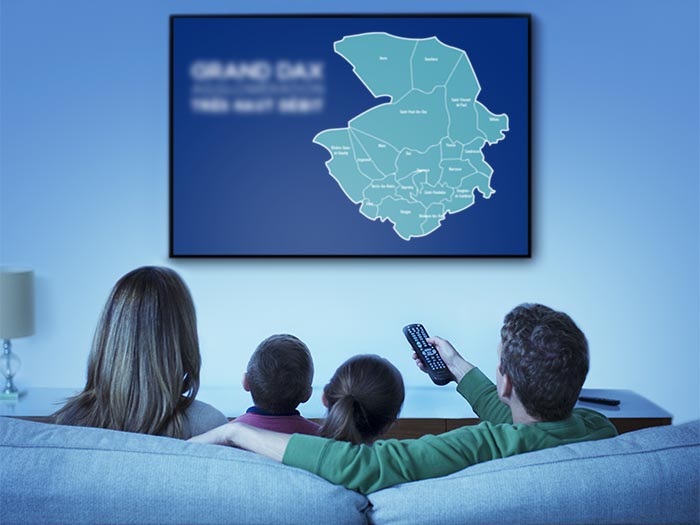 La fibre au Grand Dax